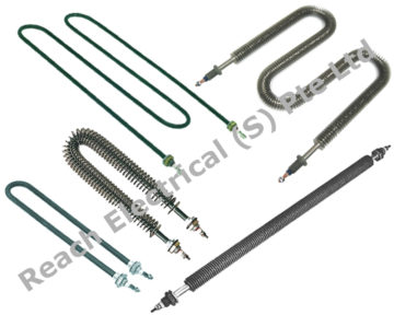 Finned & Un-finned Tubular Air Heating Elements