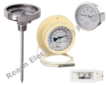 Capillary or Bimetal Thermometers